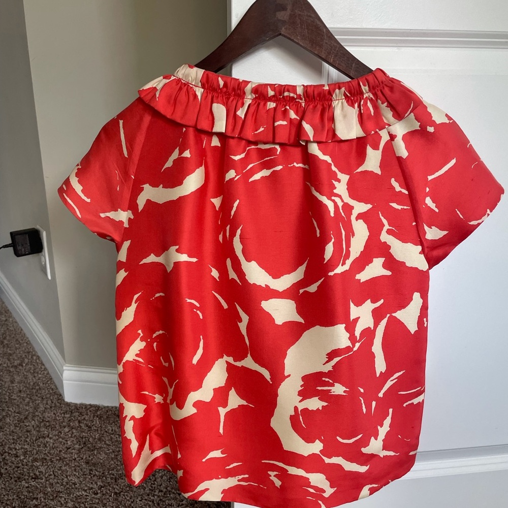 J.Crew Short-sleeve Blouse - Picture 3 of 4